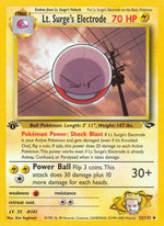 Lt. Surge's Electrode 52/132 - Gym Challenge Unlimited - Poke-Collect