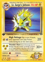 Lt. Surge's Jolteon 28/132 - Gym Challenge Unlimited - Poke-Collect