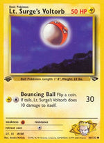 Lt. Surge's Voltorb 86/132 - Gym Challenge 1st Edition - Poke-Collect