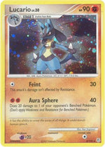 Lucario 6/130 - Diamond and Pearl Reverse Holofoil - Poke-Collect