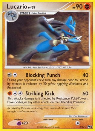 Lucario 2/17 - POP Series 8 - Poke-Collect