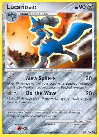 Lucario 53/127 - Platinum - Poke-Collect