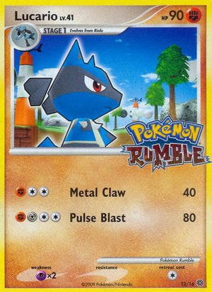 Lucario 12/16 - Rumble - Poke-Collect