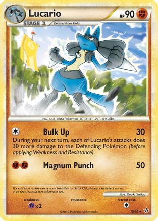 Lucario 19/95 - Unleashed - Poke-Collect