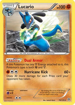 Lucario (78) 78/135 - Plasma Storm Reverse Holofoil - Poke-Collect