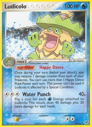 Ludicolo - 019/107 19/107 - Deoxys - Poke-Collect