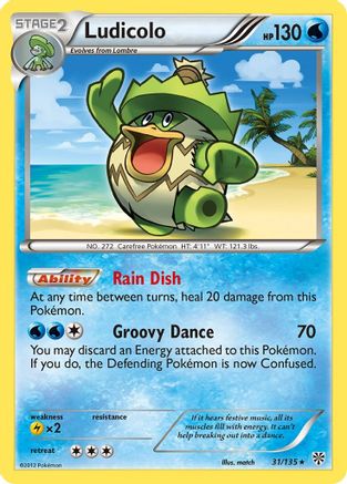Ludicolo 31/135 - Plasma Storm - Poke-Collect