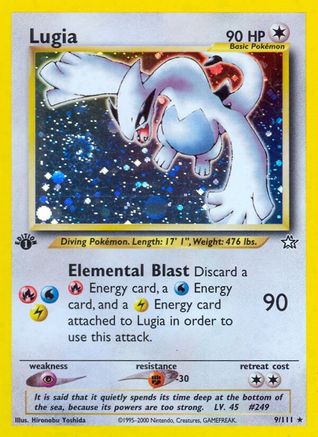 Lugia 9/111 - Neo Genesis 1st Edition Holofoil - Poke-Collect