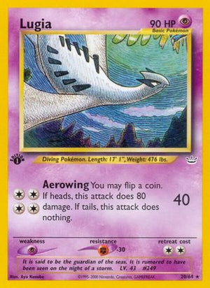 Lugia 20/64 - Neo Revelation Unlimited - Poke-Collect