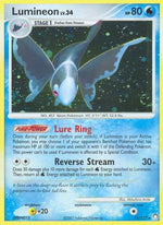 Lumineon 11/123 - Mysterious Treasures Reverse Holofoil - Poke-Collect