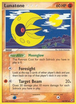 Lunatone 36/107 - Deoxys Reverse Holofoil - Poke-Collect
