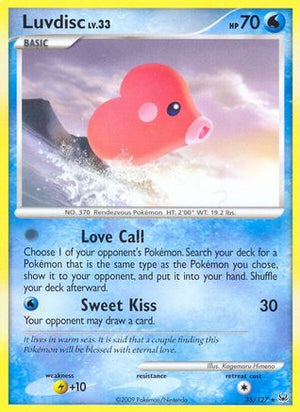 Luvdisc 35/127 - Platinum - Poke-Collect