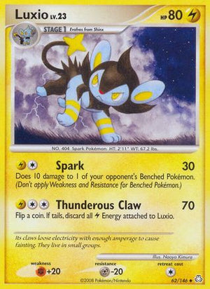 Luxio 62/146 - Legends Awakened Reverse Holofoil - Poke-Collect