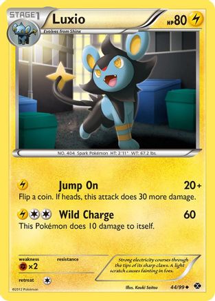 Luxio (44) 44/99 - Next Destinies - Poke-Collect