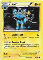 Luxio - BW34 (Cosmos Holo) BW34/101 - Black and White Promos Holofoil - Poke-Collect