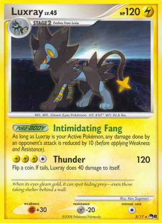 Luxray 3/17 - POP Series 8 - Poke-Collect