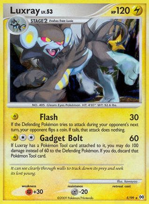 Luxray 5/99 - Arceus Holofoil