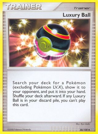 Luxury Ball 86/100 - Stormfront - Poke-Collect