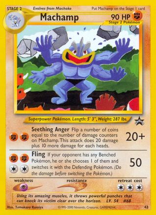 Machamp 43/53 - WoTC Promo - Poke-Collect