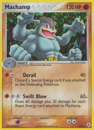 Machamp 9/92 - Legend Maker Holofoil - Poke-Collect