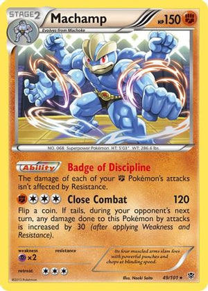 Machamp (49) 49/101 - Plasma Blast Reverse Holofoil - Poke-Collect