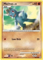 Machop 86/130 - Diamond and Pearl Reverse Holofoil - Poke-Collect