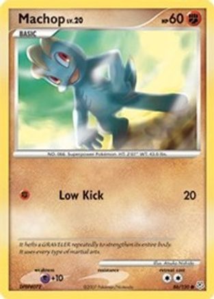 Machop 86/130 - Diamond and Pearl - Poke-Collect