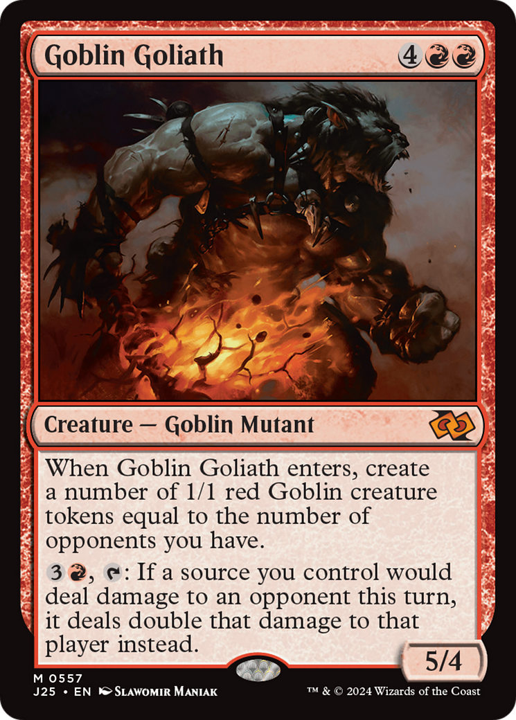 Goblin Goliath (J25-557) - Foundations Jumpstart - Poke-Collect