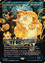Enduring Curiosity (DSK-388) - Duskmourn: House of Horror: (Showcase) Foil - Poke-Collect