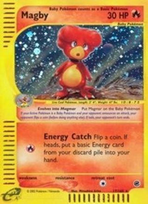 Magby (17) 17/165 - Expedition Reverse Holofoil - Poke-Collect