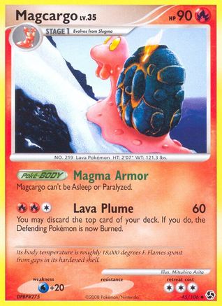 Magcargo 45/106 - Great Encounters - Poke-Collect