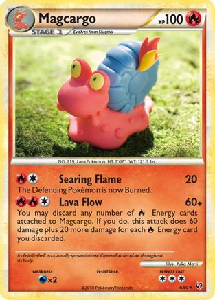 Magcargo 6/90 - Undaunted Holofoil - Poke-Collect