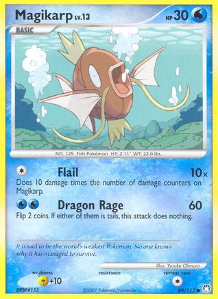 Magikarp 89/123 - Mysterious Treasures - Poke-Collect