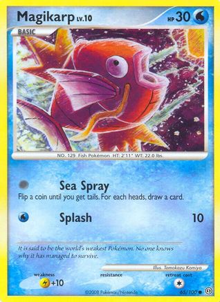 Magikarp 65/100 - Stormfront - Poke-Collect