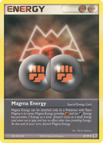 Magma Energy 87/95 - Team Magma vs Team Aqua - Poke-Collect