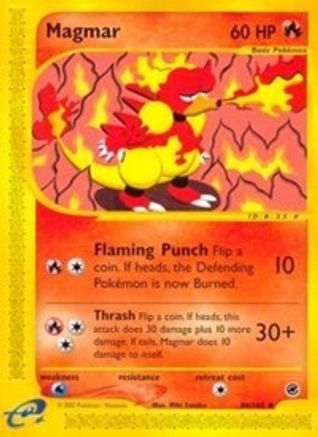 Magmar 86/165 - Expedition Reverse Holofoil - Poke-Collect