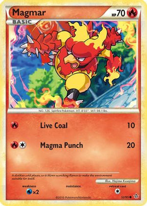 Magmar 52/95 - Unleashed - Poke-Collect