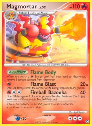 Magmortar 31/132 - Secret Wonders - Poke-Collect