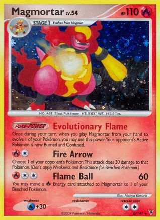 Magmortar 6/147 - Supreme Victors Reverse Holofoil - Poke-Collect