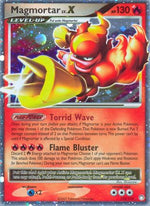 Magmortar Lv.X 123/123 - Mysterious Treasures Holofoil - Poke-Collect