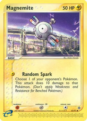 Magnemite - 62/97 62/97 - Dragon Reverse Holofoil - Poke-Collect