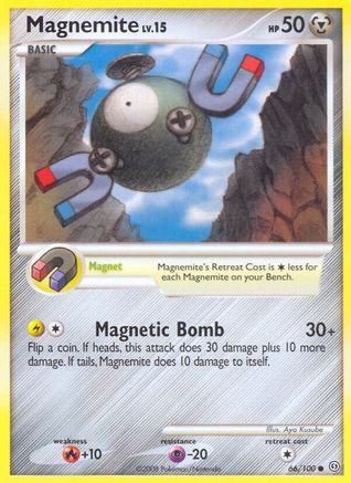 Magnemite (66) 66/100 - Stormfront Reverse Holofoil - Poke-Collect
