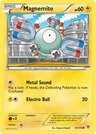 Magnemite (42) 42/135 - Plasma Storm - Poke-Collect