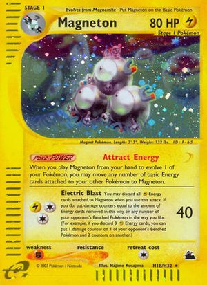 Magneton H18/144 - Skyridge Holofoil