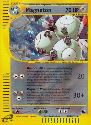 Magneton H19/144 - Skyridge Holofoil