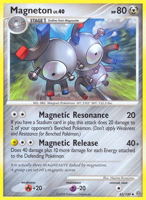 Magneton (42) 42/100 - Stormfront - Poke-Collect