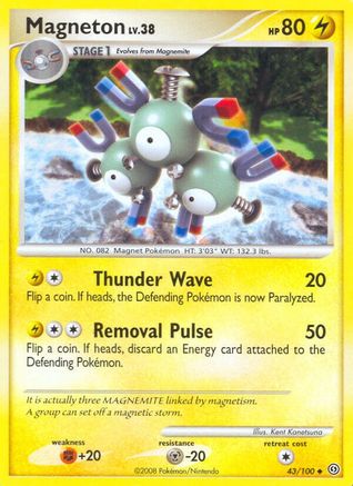 Magneton (43) 43/100 - Stormfront - Poke-Collect