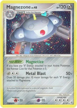 Magnezone 8/130 - Diamond and Pearl Reverse Holofoil - Poke-Collect