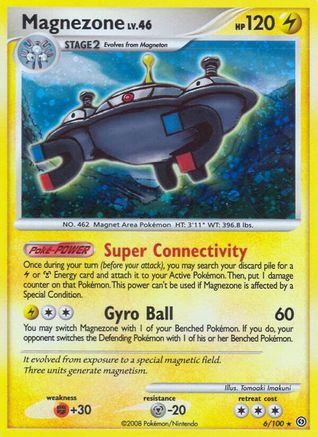 Magnezone (6) 6/100 - Stormfront Reverse Holofoil - Poke-Collect