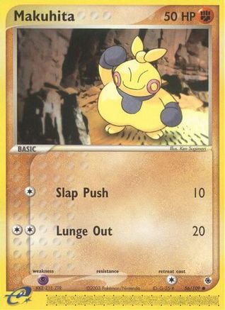 Makuhita - 56109 56/109 - Ruby and Sapphire - Poke-Collect